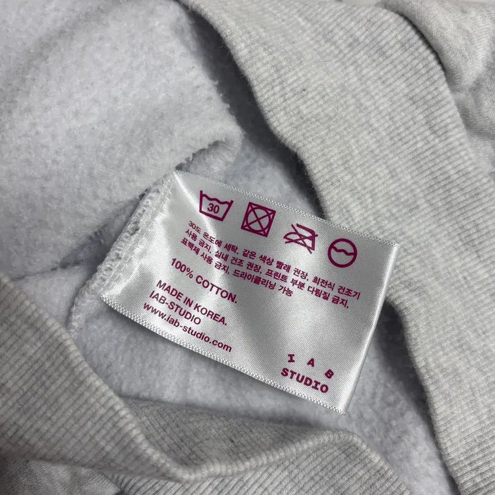 [BUNJANG] IAB Studio Half Zip-up Sweatshirt / IAB 아이앱 스튜디오 하프집업 맨투맨 M