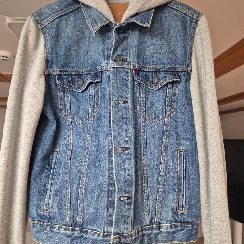 [BUNJANG] Levi's Denim Jacket / 리바이스 후드 데님 자켓 청자켓