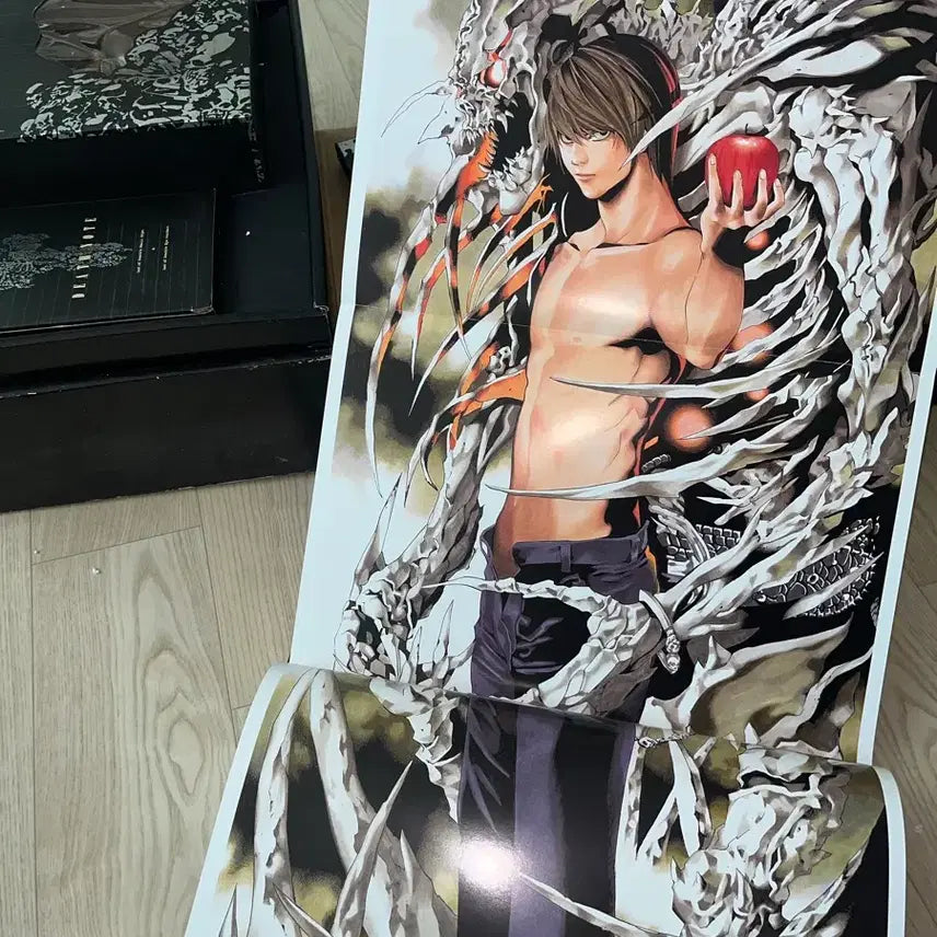 [BUNJANG] Death Note Death Box Figure / 데스노트 데스박스 피규어/ 일러스트집&원화지/ 스컬