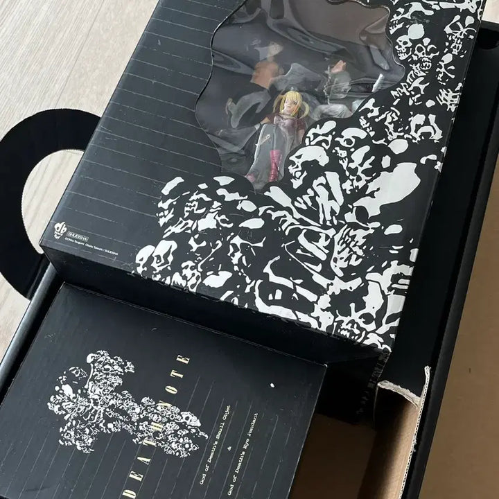 [BUNJANG] Death Note Death Box Figure / 데스노트 데스박스 피규어/ 일러스트집&원화지/ 스컬