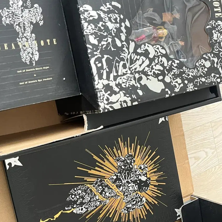 [BUNJANG] Death Note Death Box Figure / 데스노트 데스박스 피규어/ 일러스트집&원화지/ 스컬