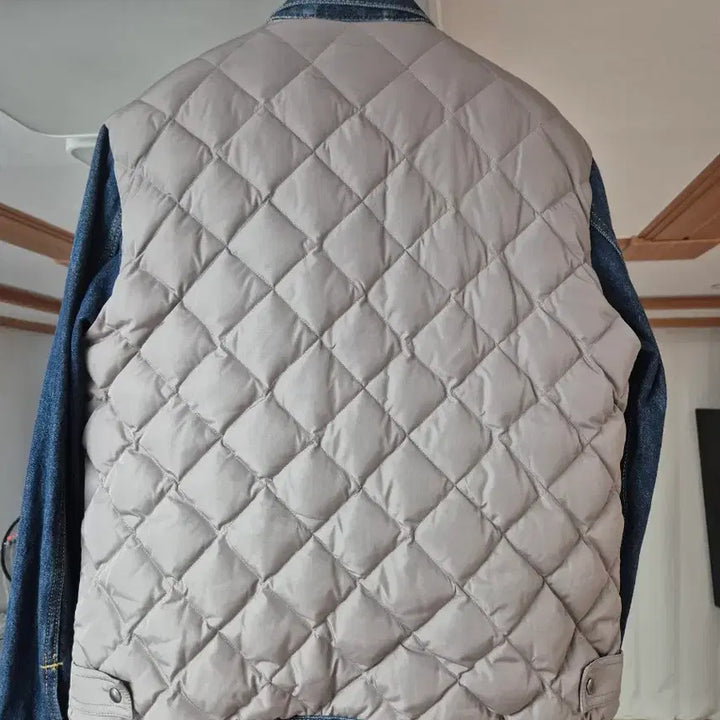 [BUNJANG] Levi's Quilted Denim Mix Jacket (Large) / 리바이스 퀼팅 데님 믹스 자켓 라지사이즈
