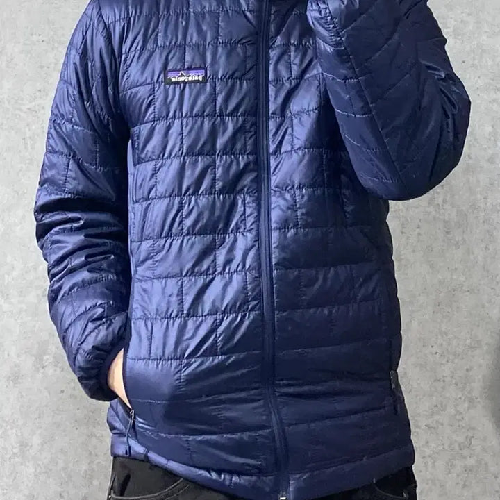 [BUNJANG] Patagonia Navy Lightweight Padded Jacket / [S] Patagonia 파타고니아 네이비 경량패딩