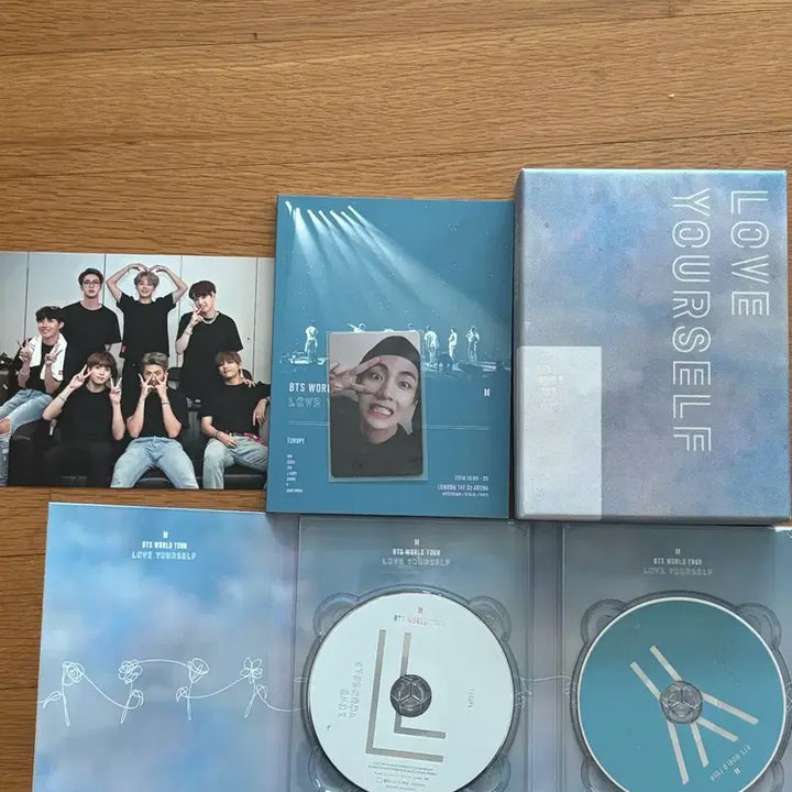 [BUNJANG] BTS V Taehyung Europe DVD Photocard Bundle Set / 방탄소년단 유럽 dvd 뷔 태형