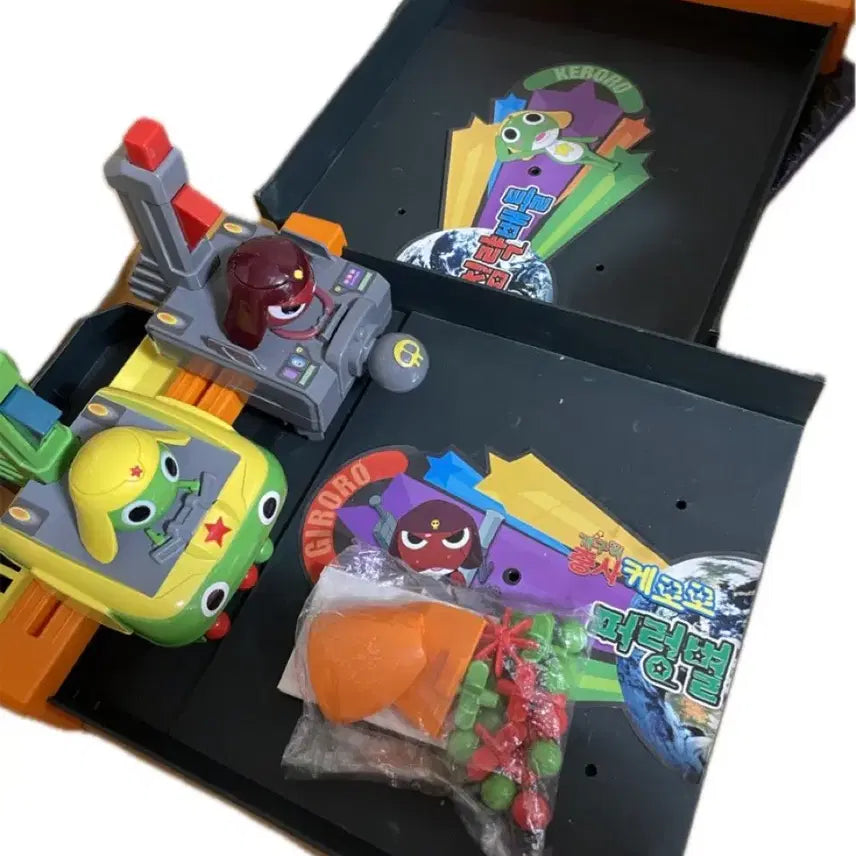 [BUNJANG] Keroro Classic Board Game / 케로로 고전 보드게임/ 케로로 퍼렁별 침략배틀/ 케로로 고전 장난감