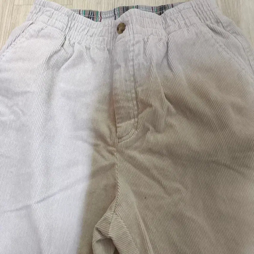 [BUNJANG] Polo Ralph Lauren Corduroy Pants Bundle Set / 폴로 랄프로렌 아이보리/레드 코듀로이 바지 1+1 26