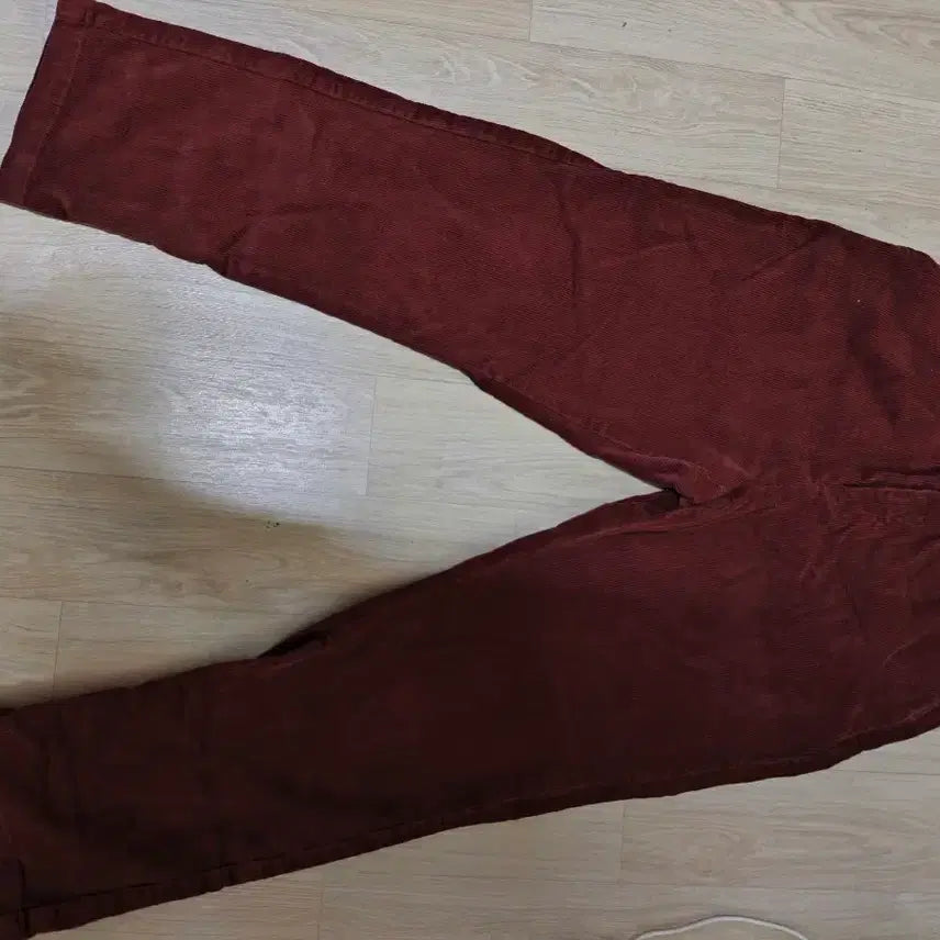 [BUNJANG] Polo Ralph Lauren Corduroy Pants Bundle Set / 폴로 랄프로렌 아이보리/레드 코듀로이 바지 1+1 26