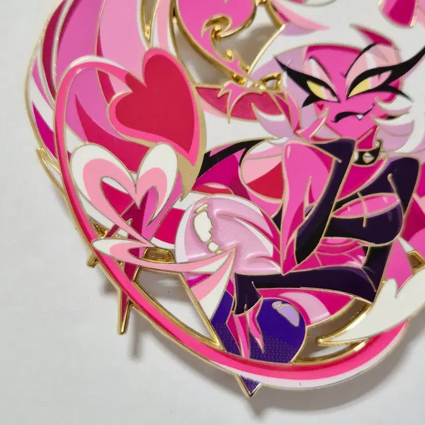 [BUNJANG] Heluva Boss Verosika Metal Pin / 헬루바보스 베로시카 뱃지