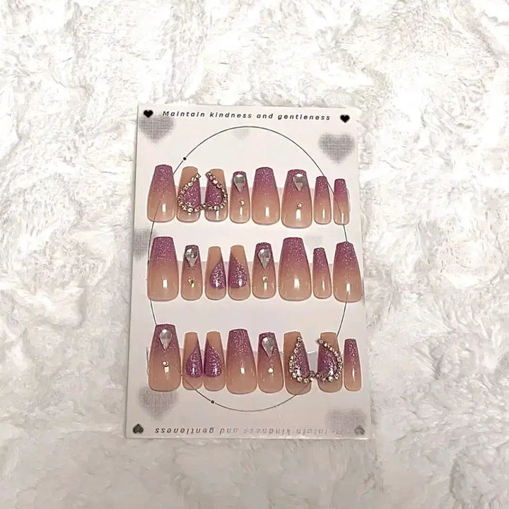 [BUNJANG] Cubic Nail Tips / 큐빅 네일팁