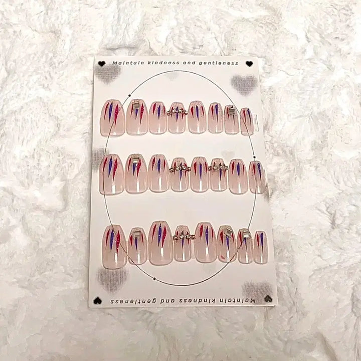 [BUNJANG] Cubic Nail Tips / 큐빅 네일팁