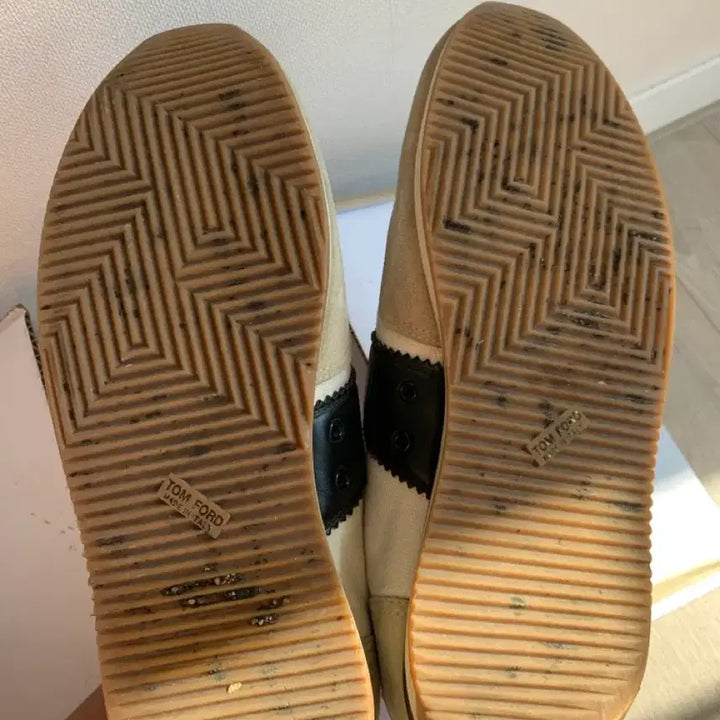 [BUNJANG] Tom Ford Oxford Black and White Sneakers / 톰포드 스니커즈 오포드 검흰 8.5