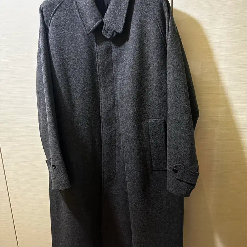 [BUNJANG] NoClue Raglan Wool Heavy Balmacaan Coat Gray / [42] 노클루 래글런 울해비 발마칸 코트 그레이