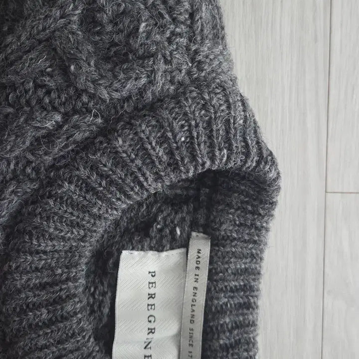 [BUNJANG] Peregrine Aran Knit Sweater / 페레그린 아란 니트