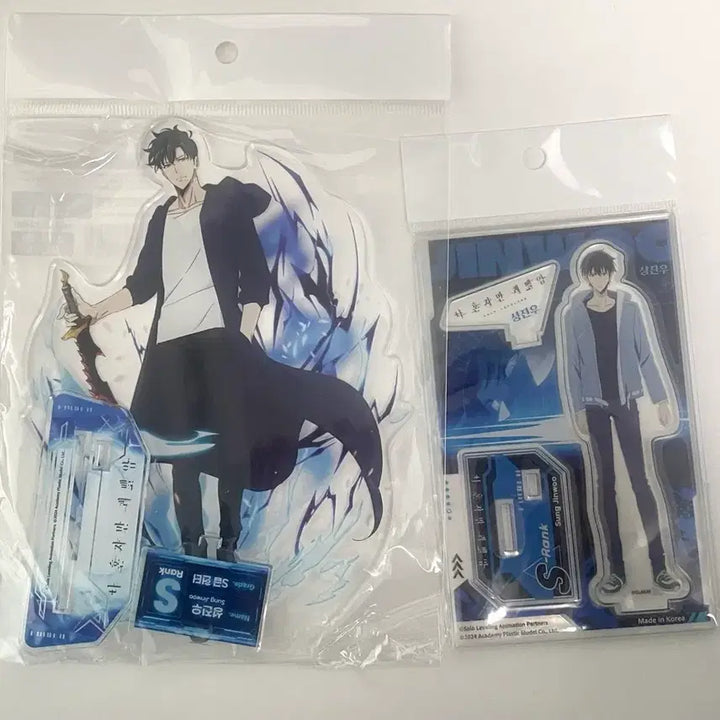 [BUNJANG] Solo Leveling Sung Jinwoo Acrylic Stand Bundle / 나혼자레벨업 성진우 아크릴 스탠드 일괄