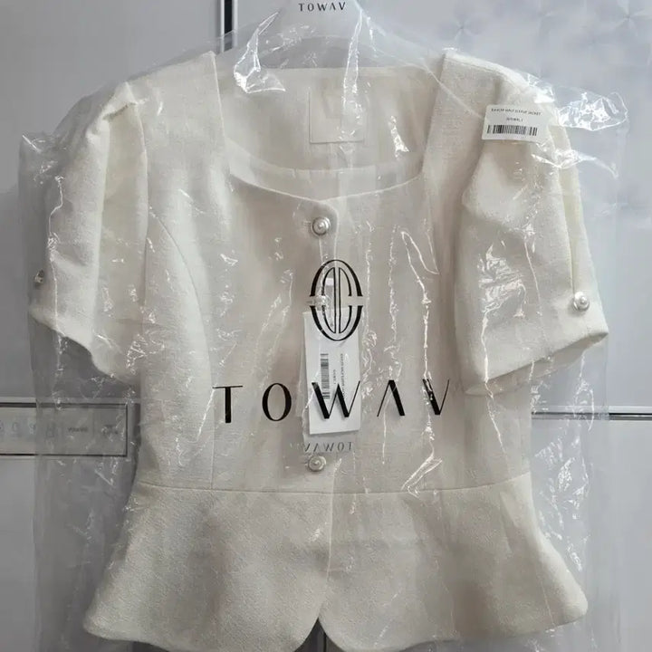 [BUNJANG] TOWAV Kaylee Jacket Ivory / 토와브 TOWAV Kaylee  자켓