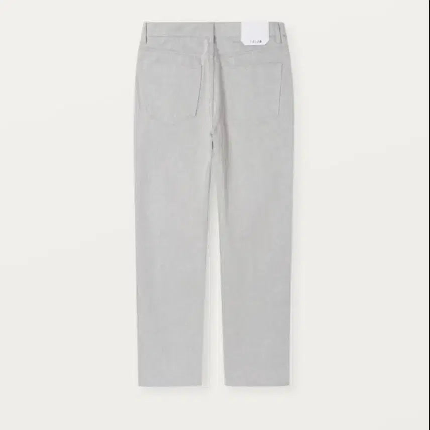 [BUNJANG] Solid Homme Light Gray Straight Pants / 솔리드옴므 라이트 그레이 스트레이트 팬츠