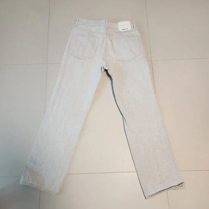 [BUNJANG] Solid Homme Light Gray Straight Pants / 솔리드옴므 라이트 그레이 스트레이트 팬츠