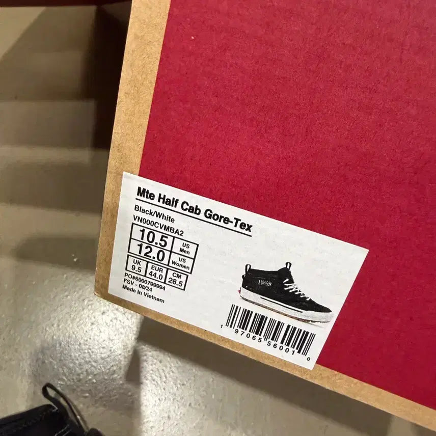 [BUNJANG] MTE Gore-Tex Half Cab 285 / 반스mte고어텍스하프캡285