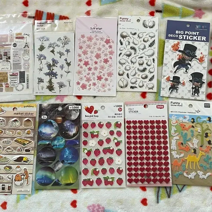 [BUNJANG] Assorted Stickers for Diary Decoration / 다꾸 스티커 다이어리 꾸미기 팝니다