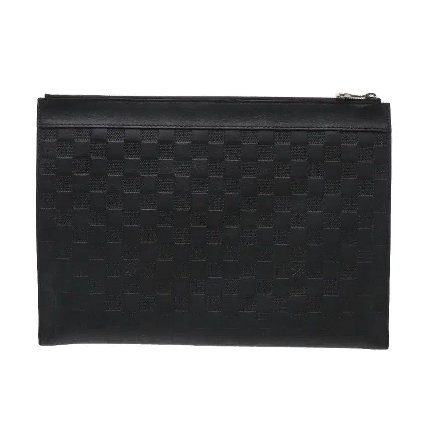 [BUNJANG] Louis Vuitton Discovery Pochette GM Damier Clutch Bag / 루이비통 디스커버리 포쉐트 GM 다미에 클러치백