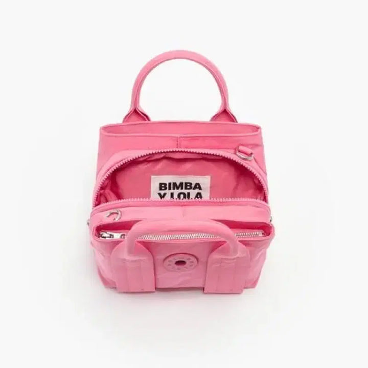 [BUNJANG] BIMBA Y LOLA Pink Mini Tote Bag / 빔바이롤라 핑크 미니 토트백