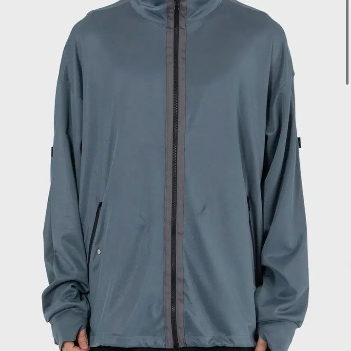 [BUNJANG] Minz Wyle I-Touch Overlap Jacket Charcoal 105 Size / 민즈와일 민스와일 아이스터치 오버랩 자켓 차콜 105사이즈