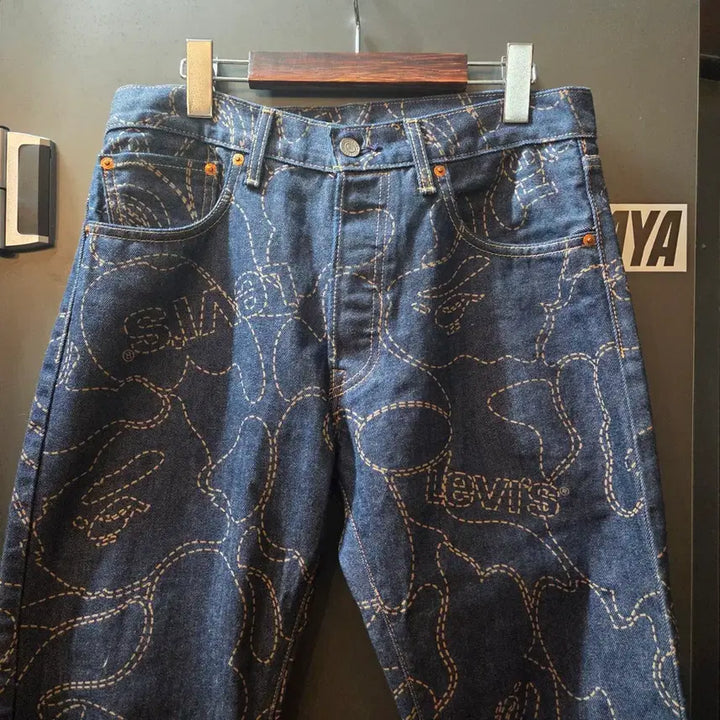 [BUNJANG] BAPE Levi's Denim (31/32) / 리바이스 x 베이프 데님 (31/32)