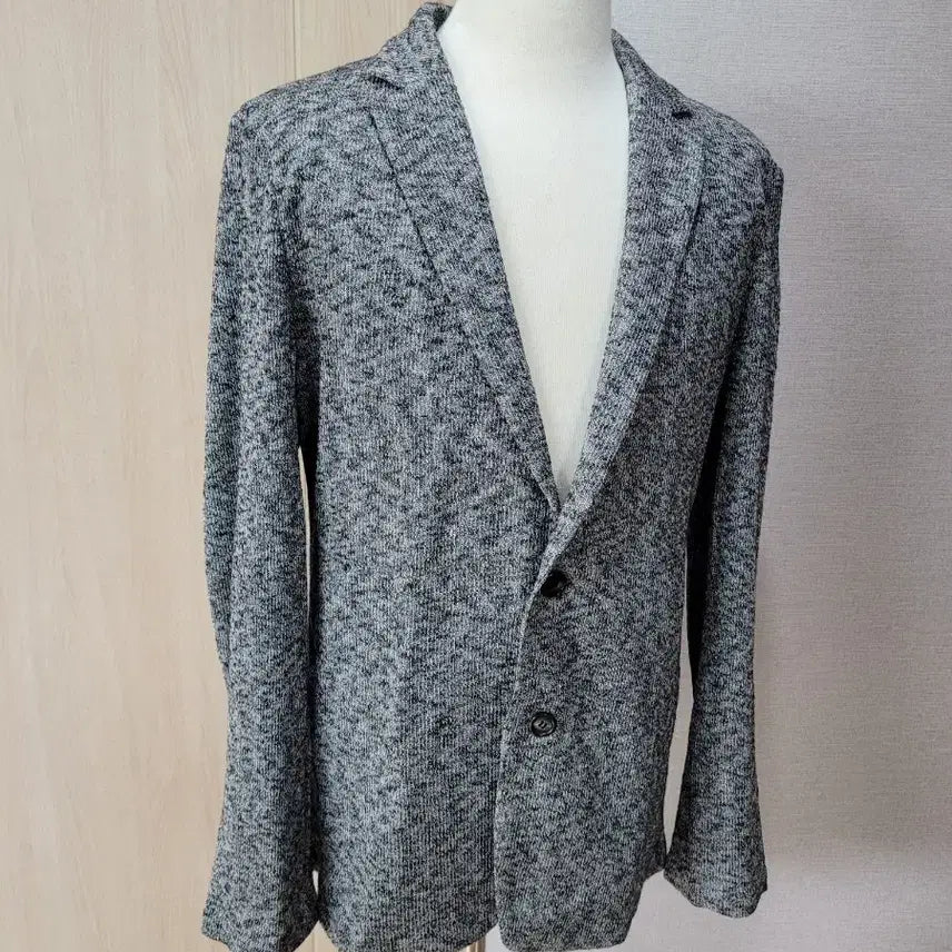 [BUNJANG] T.I FOR MEN Knit Jacket / 티아이포맨 T.I FOR MEN 니트 자켓 105 그레이