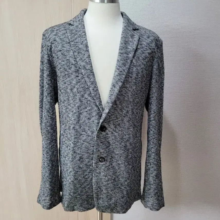 [BUNJANG] T.I FOR MEN Knit Jacket / 티아이포맨 T.I FOR MEN 니트 자켓 105 그레이