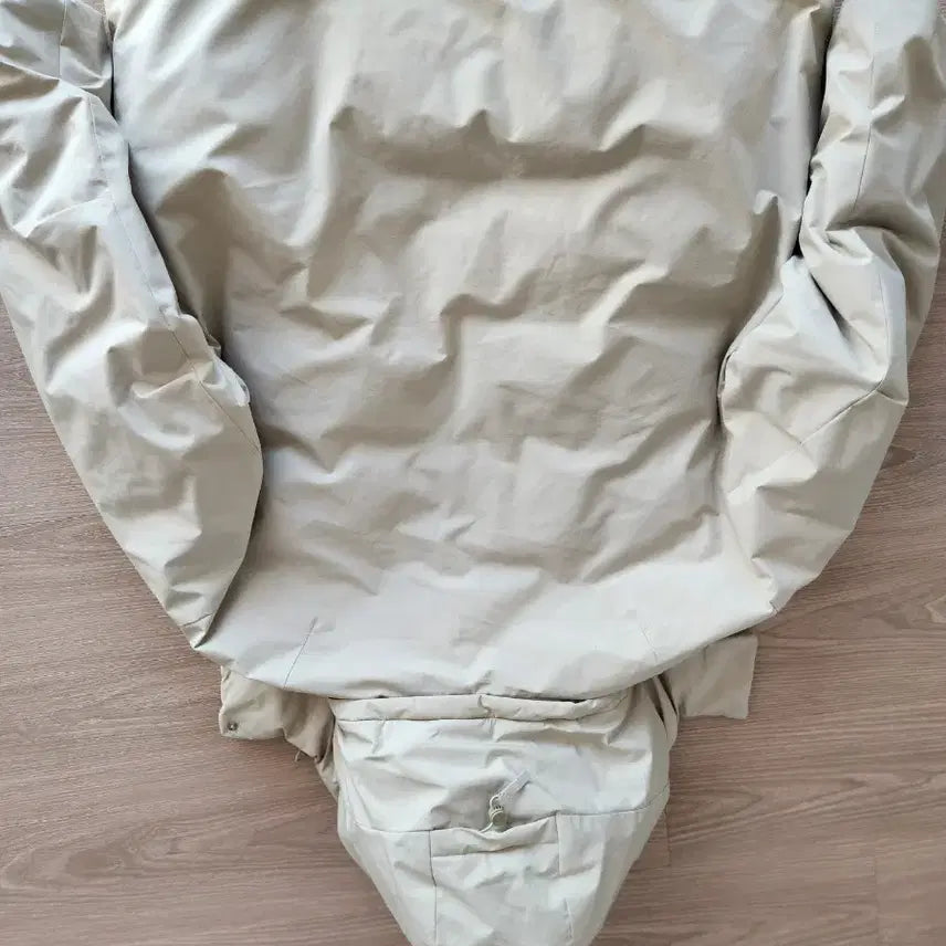 [BUNJANG] New Balance Cave Goose Down Jacket Light Khaki / 뉴발란스 패딩 케이브 구스다운 라이트카키.ALL TERRAIN XL105