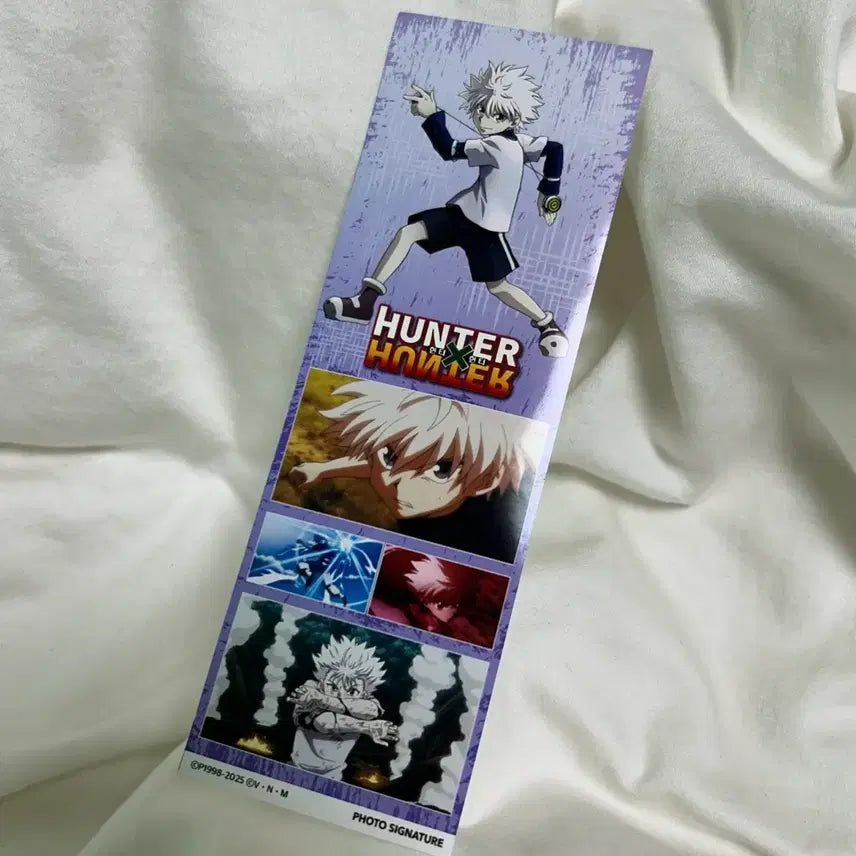 [BUNJANG] Hunter x Hunter Killua Signature Frame Photocard / 오늘만 이 가격 /헌터헌터 헌헌 키르아 포토 시그니처 프레임 판매합니다