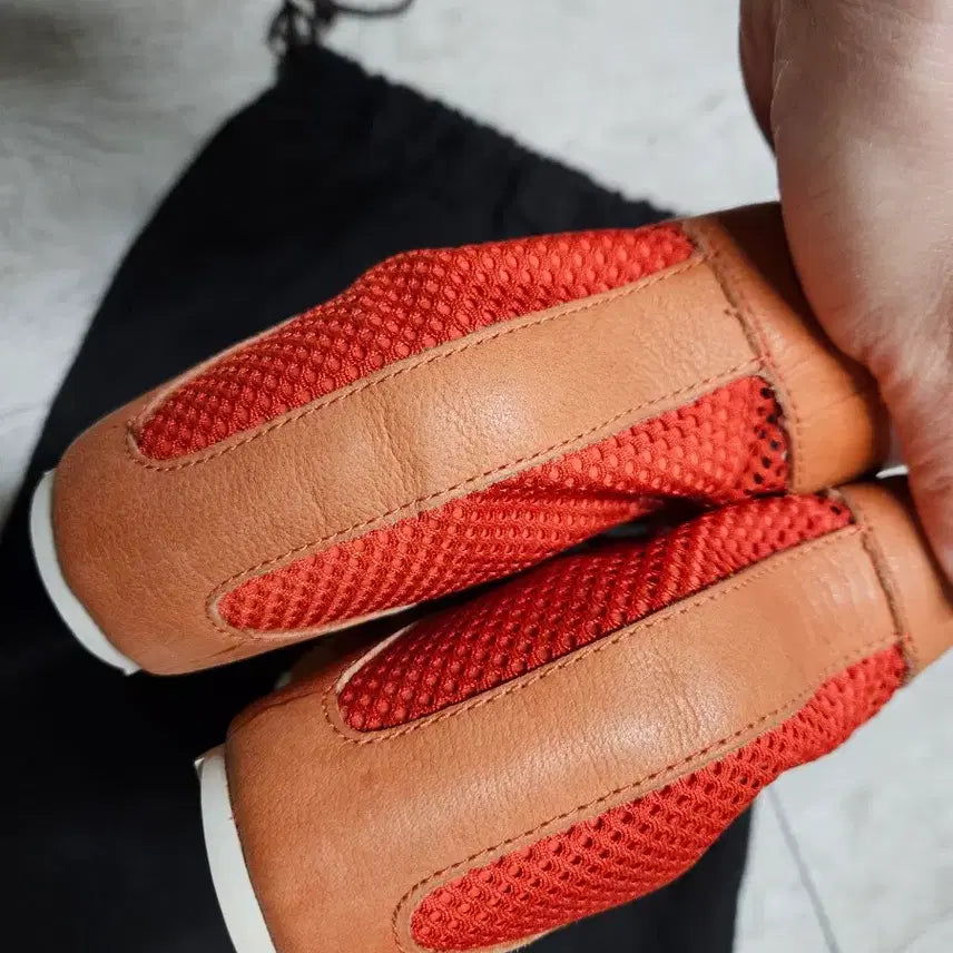 [BUNJANG] Puma Hussein Chalayan Orange Mesh Open Toe Wedge Sneakers / (미사용)푸마 후세인 샬라얀 오렌지 메쉬 오픈토 웨지운동화