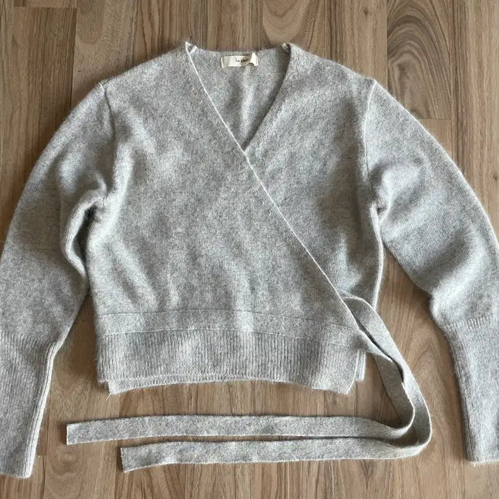 [BUNJANG] LePlain Lith Wrap Knit / (새제품/무료배송) 르플레인 lith 리스 랩 니트