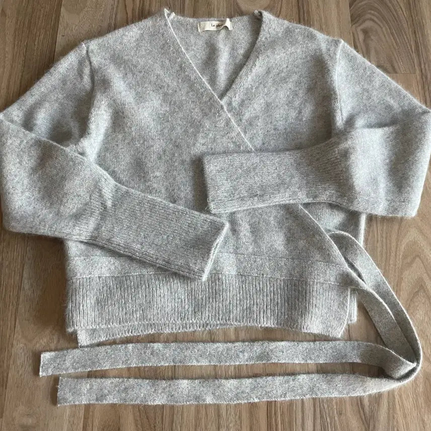 [BUNJANG] LePlain Lith Wrap Knit / (새제품/무료배송) 르플레인 lith 리스 랩 니트