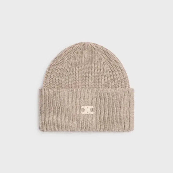 [BUNJANG] Celine Seamless Cashmere Triomphe Beanie / 셀린느 심리스 캐시미어 트리옹프 비니 풀박스