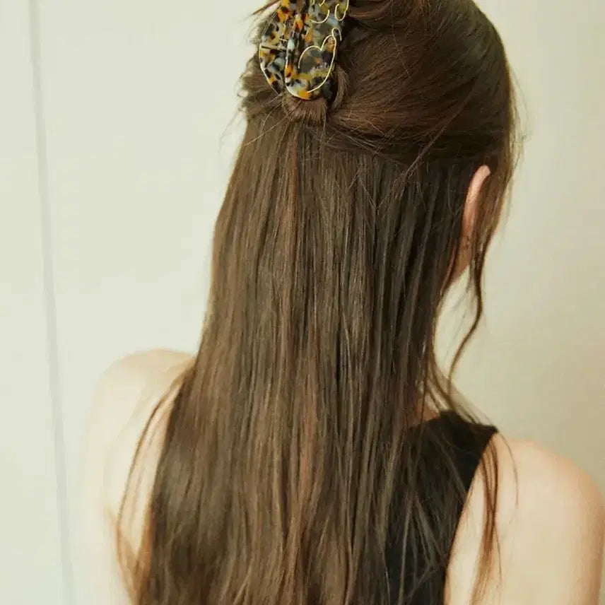 [BUNJANG] CooCooSujeTte Tortoiseshell Cat Hair Clip (Gift Package) / 쿠쿠수제뜨 토터쉘 고양이 집게핀  (선물포장 풀세트)