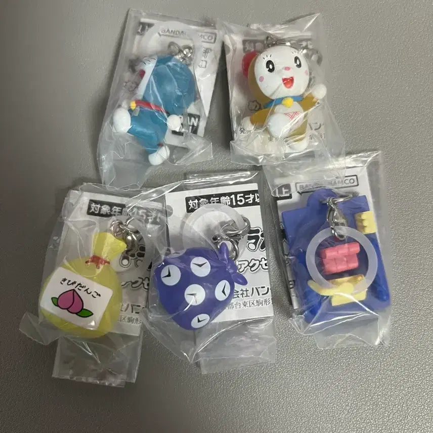 [SOLD OUT] (마지막셋트!!) 도라에몽 메지루시 4탄 가챠 5종