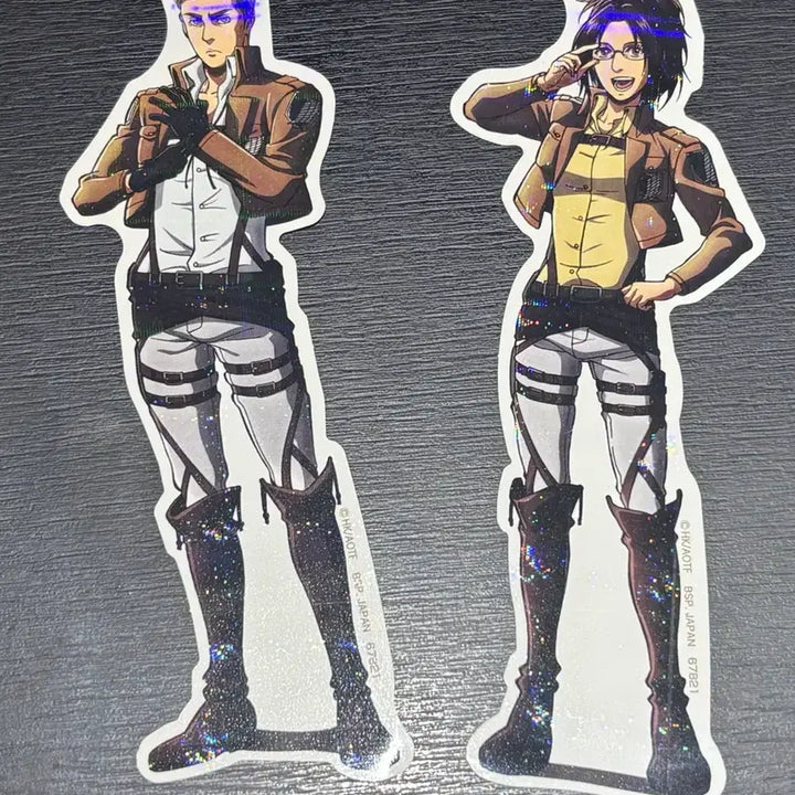 [BUNJANG] Attack on Titan Sticker / 진격의 거인 제일복권 스티커 낱장(선택가능)