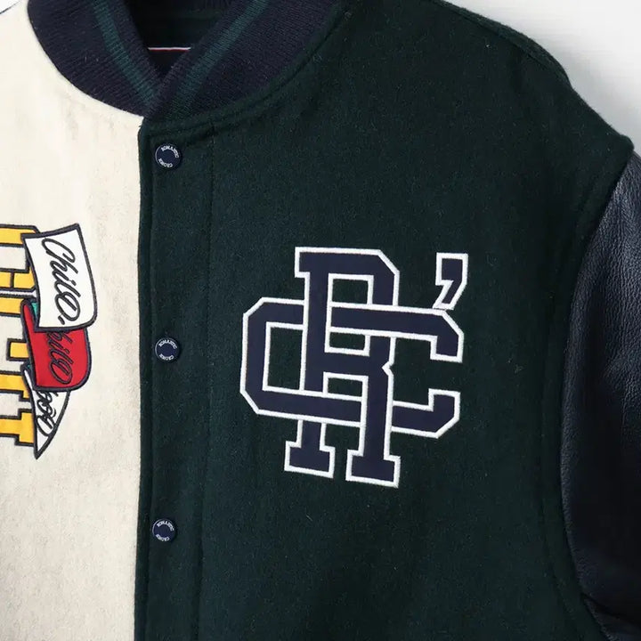 [BUNJANG] Romantic Crown Child Hood Varsity Jacket / 95/로맨틱크라운 차일드 후드 바시티 자켓