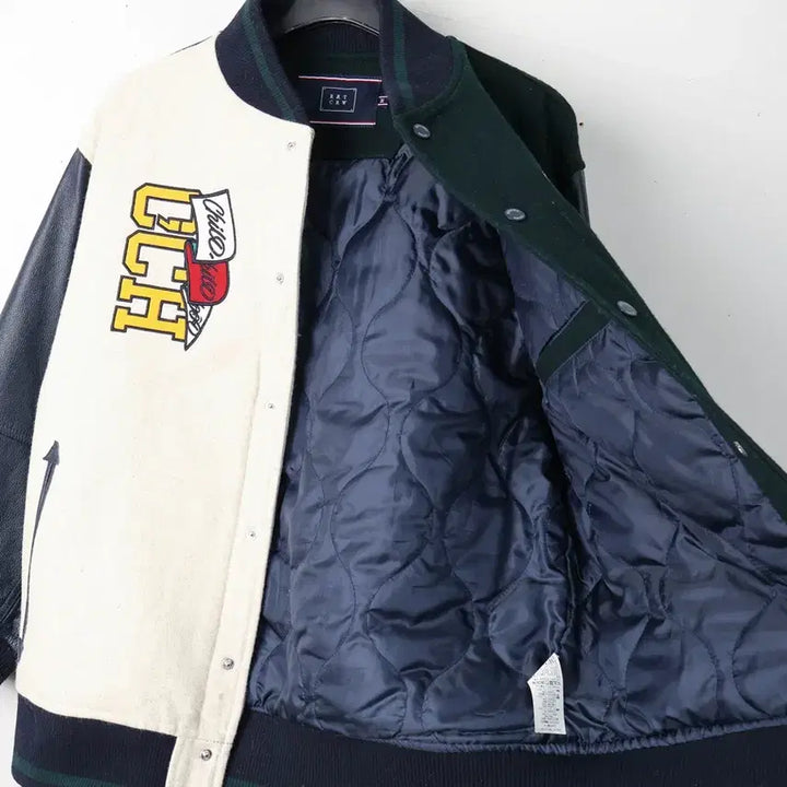 [BUNJANG] Romantic Crown Child Hood Varsity Jacket / 95/로맨틱크라운 차일드 후드 바시티 자켓