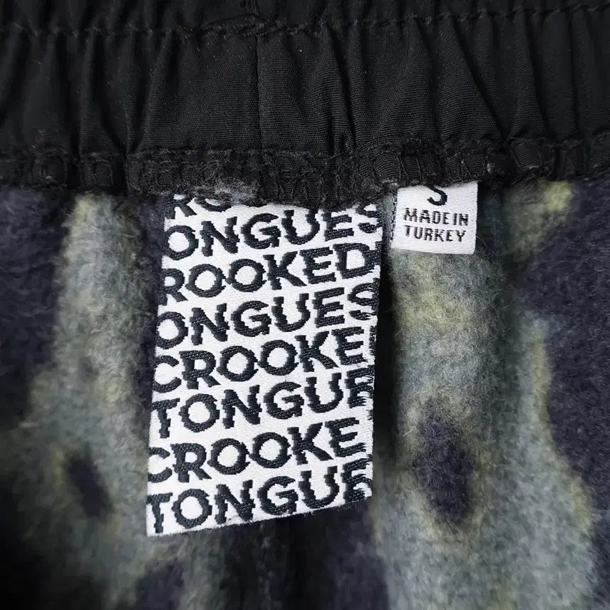 [BUNJANG] CROOKED TONGUES Fleece Pants / 31/CROOKED TONGUES 후리스 팬츠