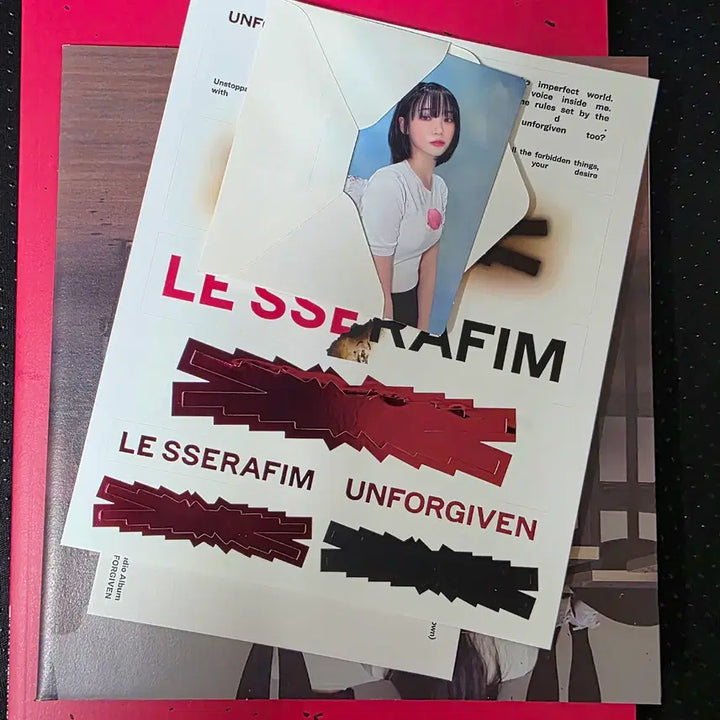 [BUNJANG] LE SSERAFIM UNFORGIVEN Signed Album / 르세라핌 UNFORGIVEN 친필 싸인 앨범 판매