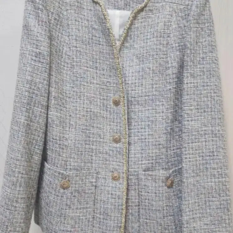 [BUNJANG] DEWL Tweed Jacket 55 / DEWL 트위드 자켓 55
