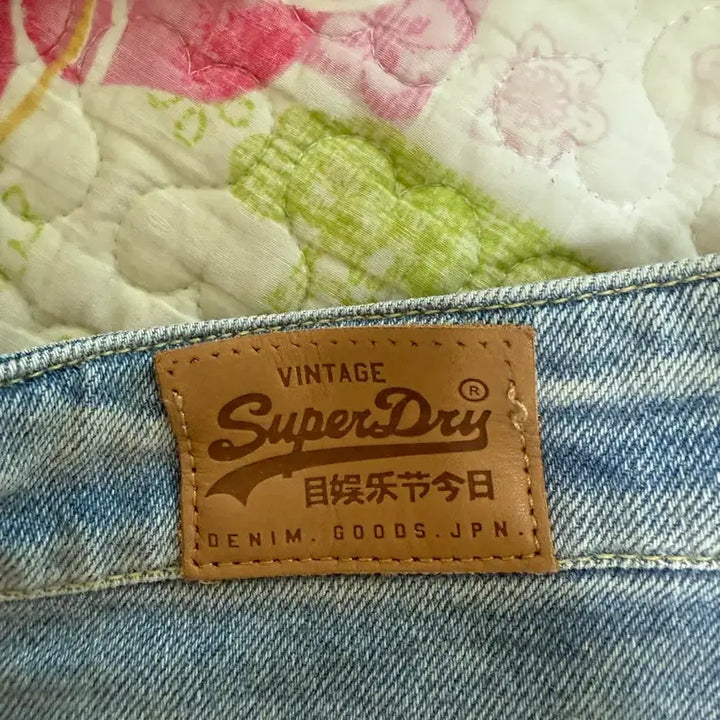 [BUNJANG] Superdry Vintage Denim Skirt / 슈퍼드라이 빈티지 데님스커트
