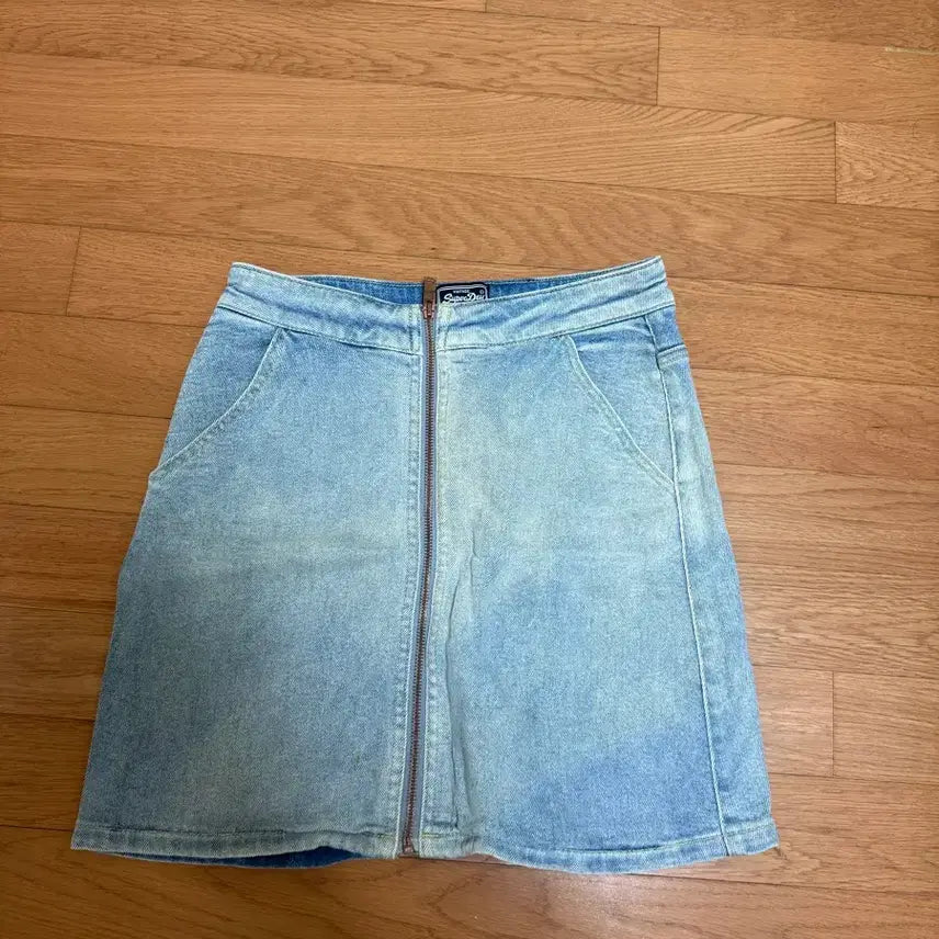 [BUNJANG] Superdry Vintage Denim Skirt / 슈퍼드라이 빈티지 데님스커트