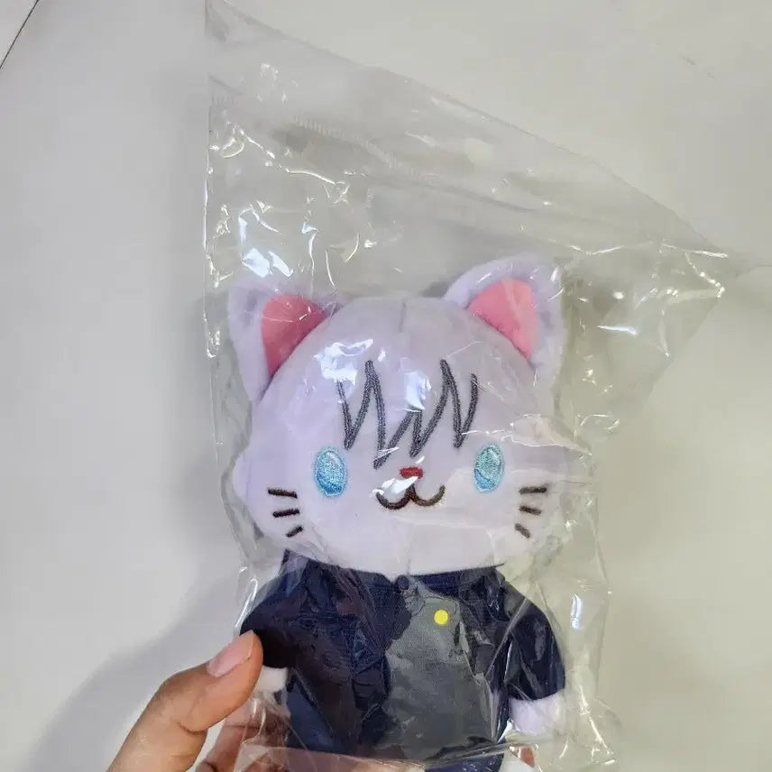 [BUNJANG] Jujutsu Kaisen Gojo Satoru Neko Nui Plush / 주술회전 고죠 사토루 네코누이(고전)
