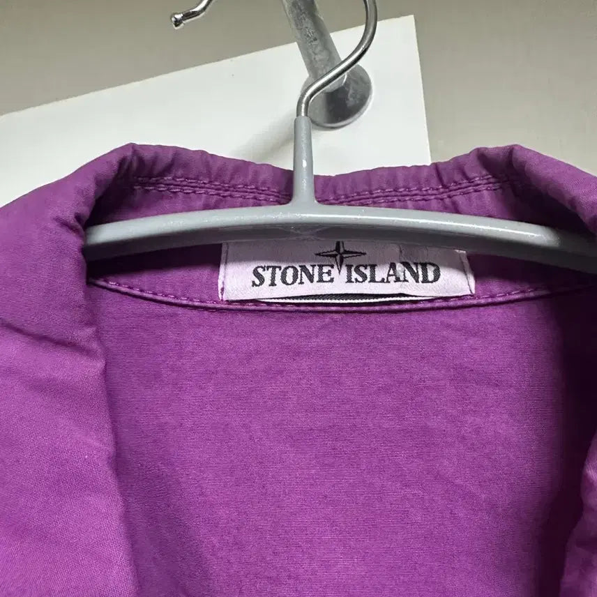 [BUNJANG] Stone Island Old Effect Overshirt Purple L / 스톤아일랜드 21FW 올드이펙트 오버셔츠 퍼플 L