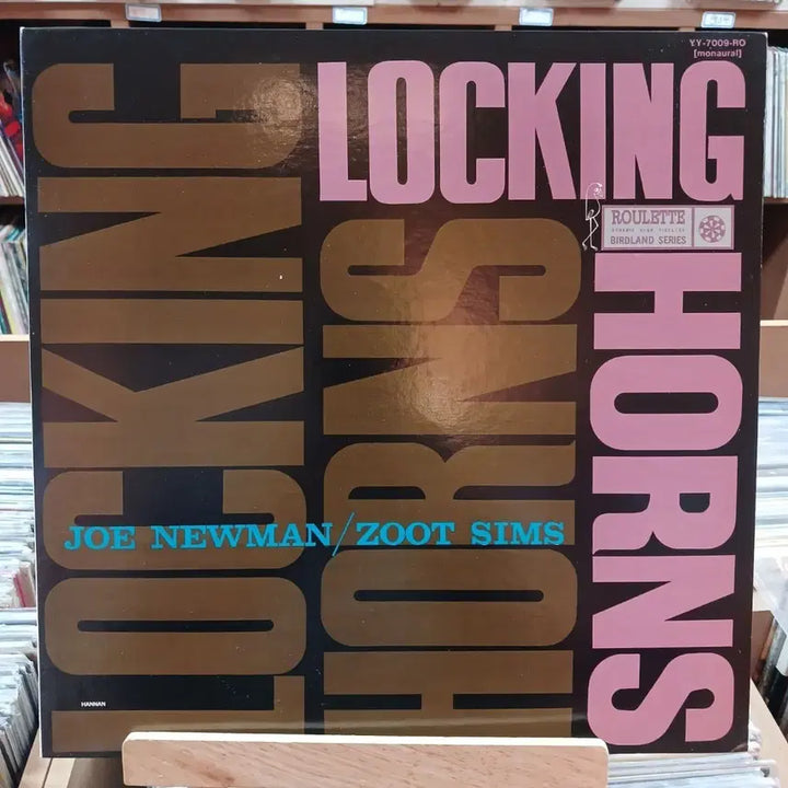 [SOLD OUT] 재즈 조 뉴먼 쥿 심스 Locking Horns LP 레코드