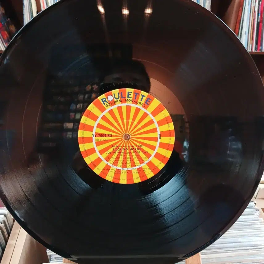 [SOLD OUT] 재즈 조 뉴먼 쥿 심스 Locking Horns LP 레코드