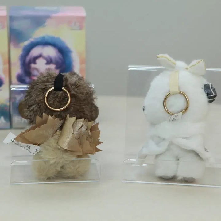 [BUNJANG] Skullpanda Impressionism Series Figure Keyring Set / 스컬판다 인상주의 시리즈 피규어 키링 2종